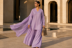 Elegant Women – Lilac Mist 2PC Premium Cotton Set (RTW | Summer Drop 06)
