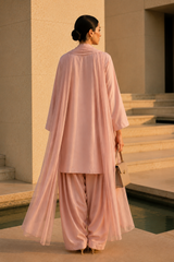 Elegant Women –Powdered Rose 2PC Premium Cotton Set (RTW | Summer Drop 06)