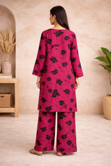Hot Pink Printed Lawn Suit – Rang-e-Noor- Summer Edit '26