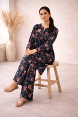 Midnight Floral Lawn Suit – Rang-e-Noor- Summer Edit '26