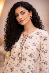 Off-white Wild Petals Floral Lawn Suit – Summer Edit'26