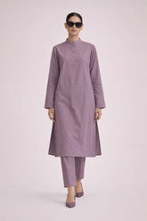 Elegant Women –Mauve Dust 2PC Premium Cotton Set (RTW | Summer Drop 03)