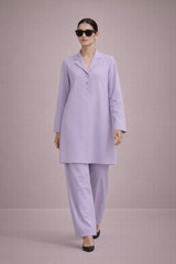 Elegant Women – Lavender Mist 2PC Premium Cotton Set (RTW | Summer Drop 01)