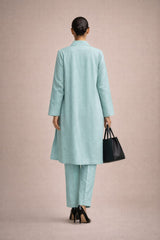 Elegant Women – Aqua Glass 2PC Premium Cotton Set (RTW | Summer Drop 01)