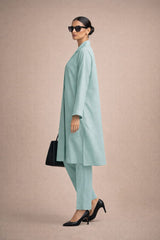 Elegant Women – Aqua Glass 2PC Premium Cotton Set (RTW | Summer Drop 01)