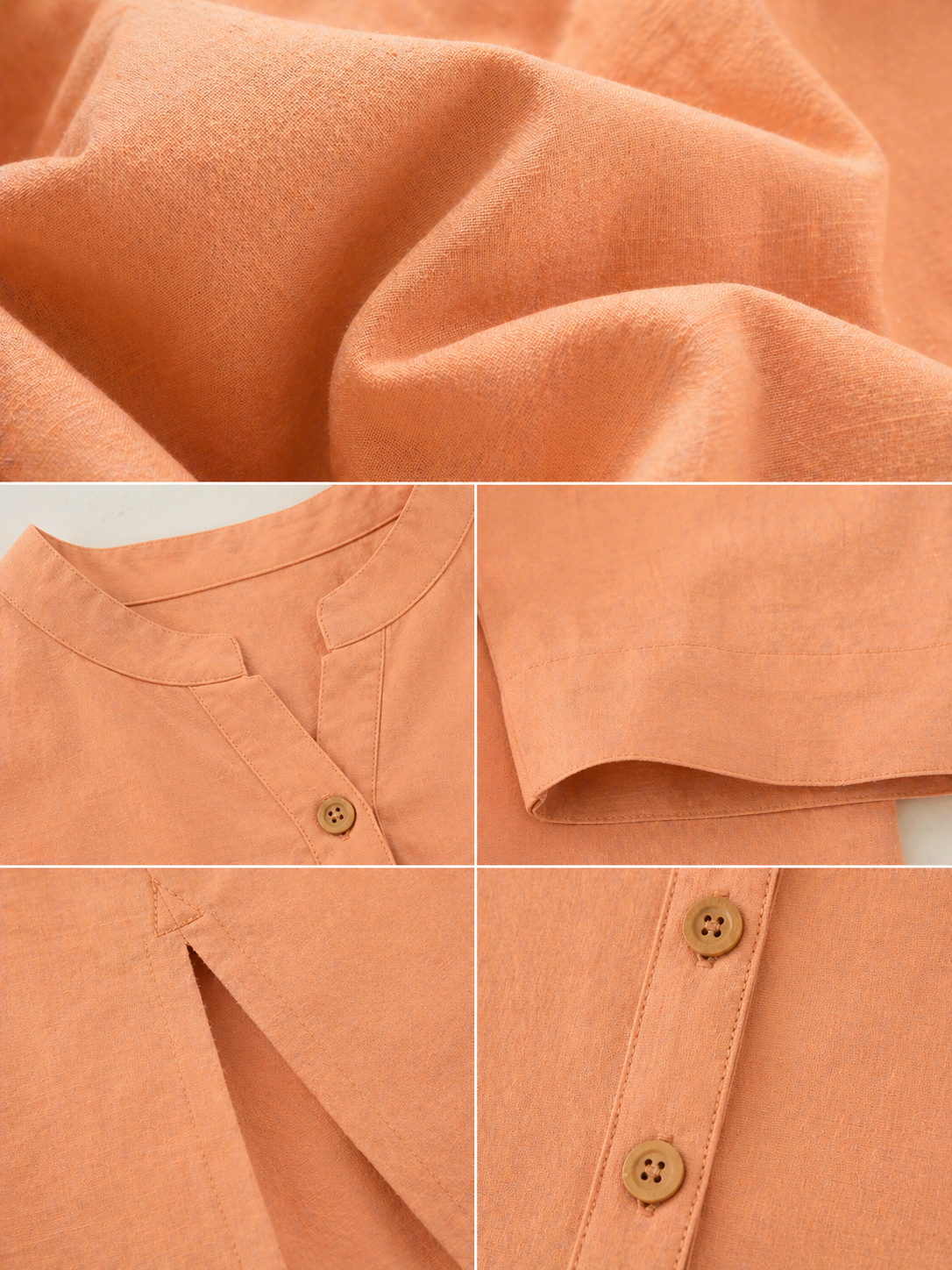 Elegant Women – Soft Power Sunset Apricot 2PC Premium Cotton Set (RTW | Summer Drop 05)