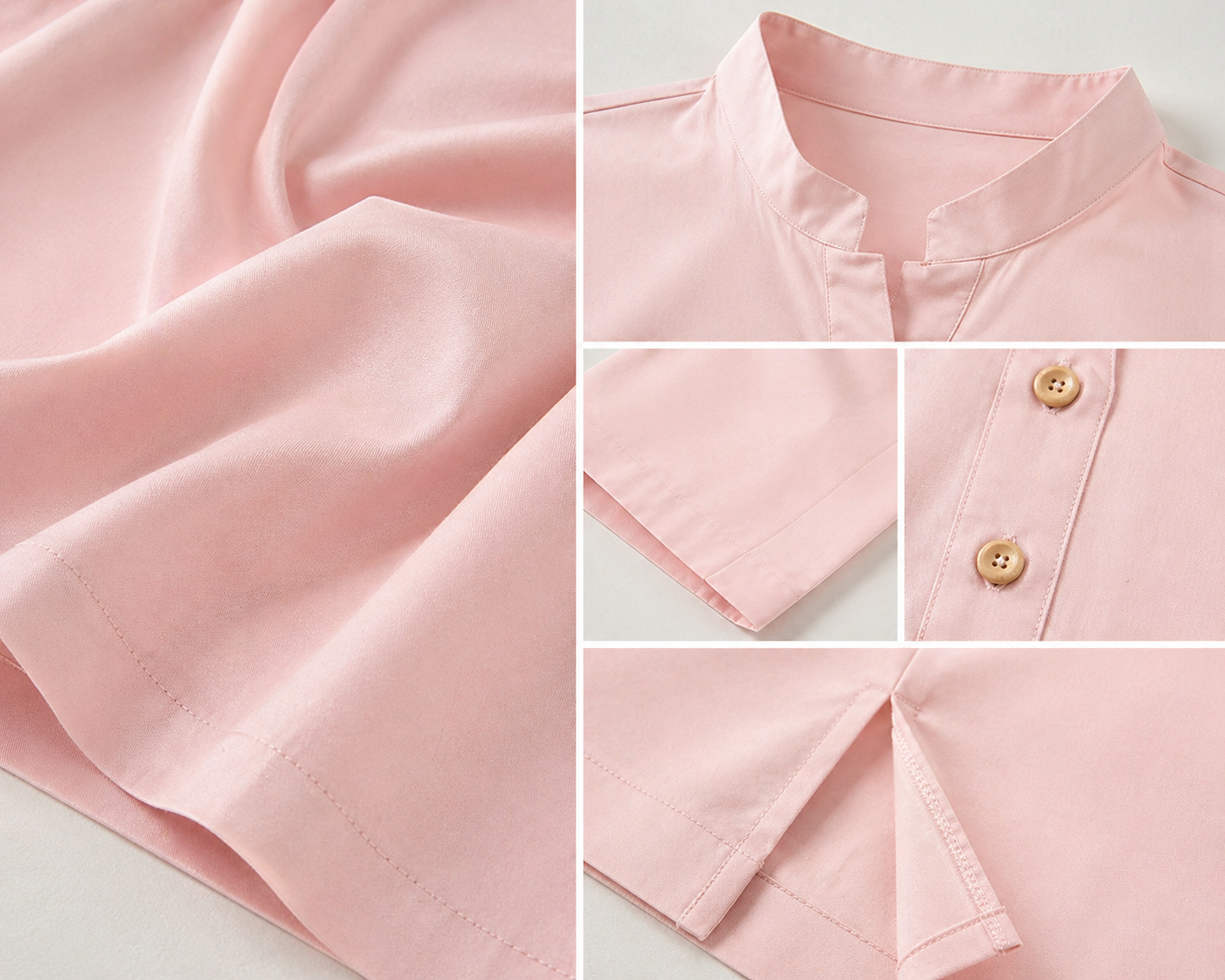 Elegant Women – Soft Power Peach Nectar Pink 2PC Premium Cotton Set (RTW | Summer Drop 05)