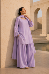 Elegant Women –Lavender Mist 2PC Premium Cotton Set (RTW | Summer Drop 06)