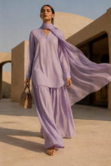 Elegant Women – Lilac Mist 2PC Premium Cotton Set (RTW | Summer Drop 06)