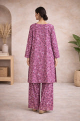 Rose Pink Printed Lawn Suit –Rang-e-Noor- Summer Edit '26