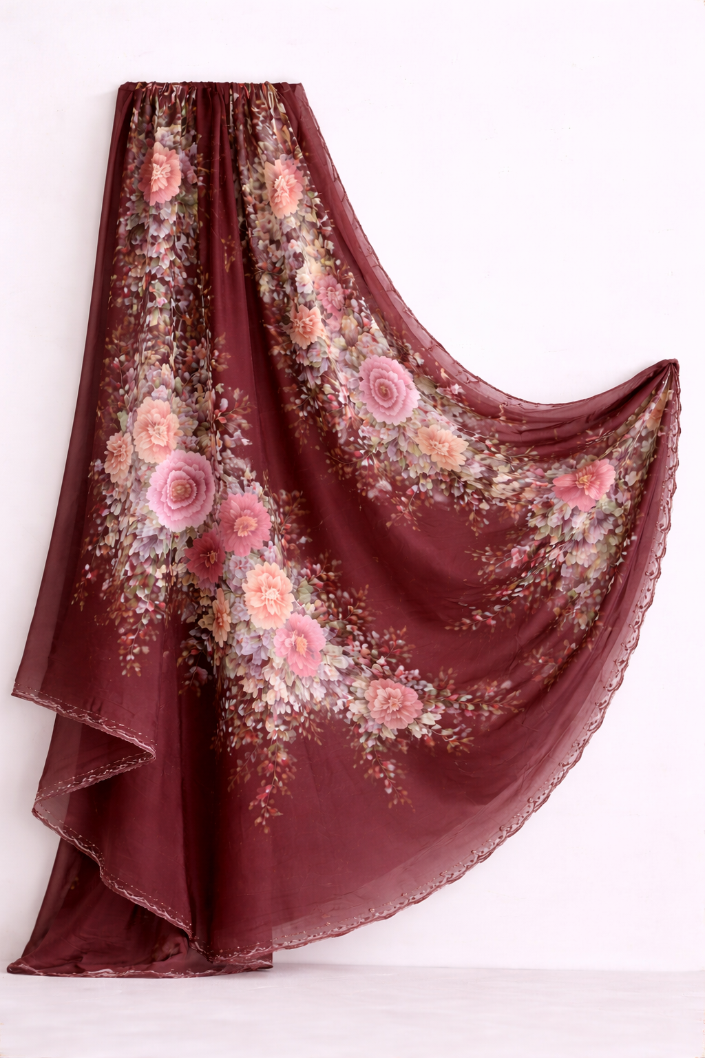 Printed Floral Duppatta