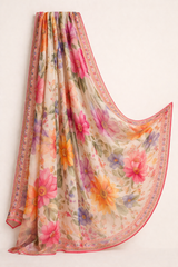 Printed Floral Duppatta