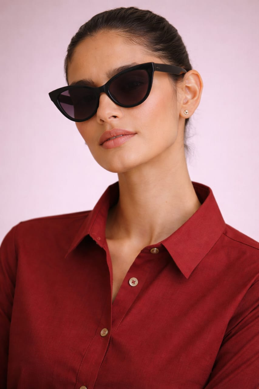 Elegant Women – Cherry Wood 2PC Premium Cotton Set (RTW | Summer Drop 02)
