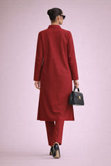 Elegant Women – Cherry Wood 2PC Premium Cotton Set (RTW | Summer Drop 02)
