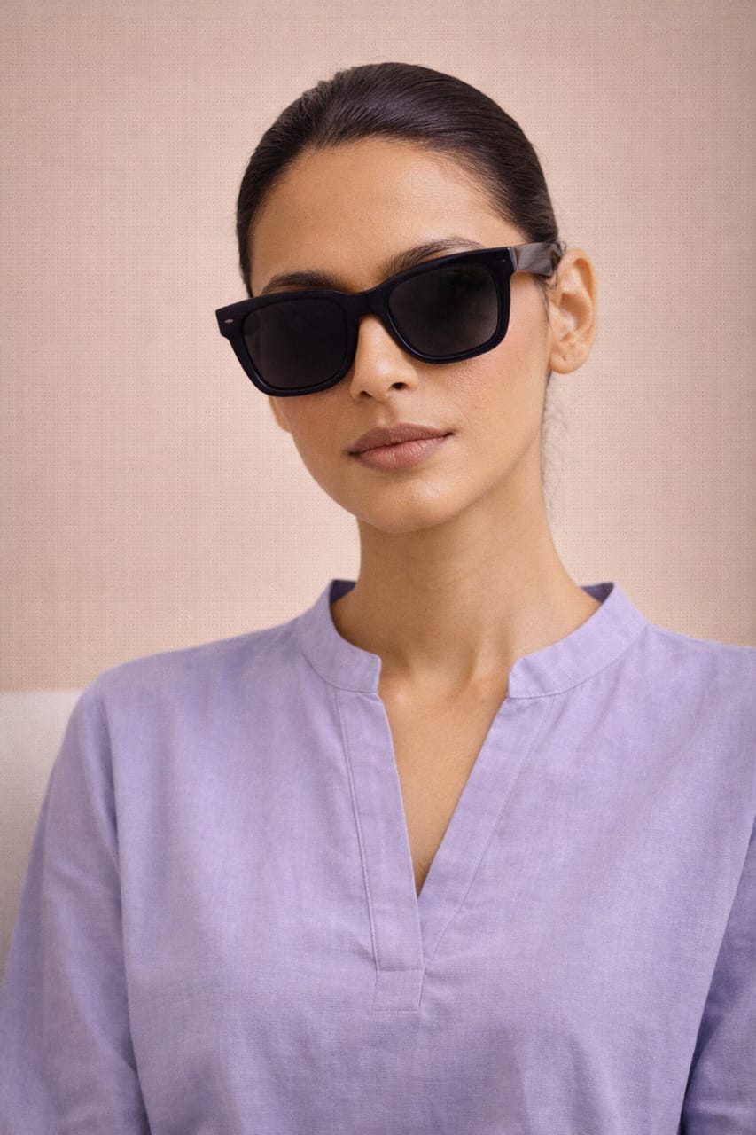 Elegant Women – Soft Lavender Premium Cotton 2PC Set-RTW | DROP-04